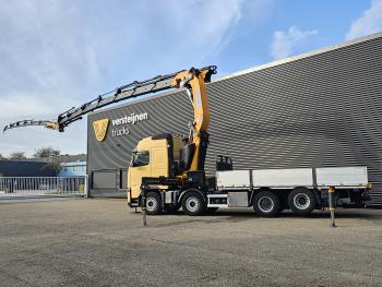 Volvo FH 540 8x2 / EFFER 95 tm CRANE / JIB WINCH - KRAN